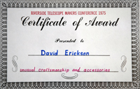 RTMC Award 1975